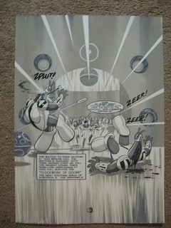 Original Comic Art / Robotech II the Sentinels Book 4 Issue #5 page 24
