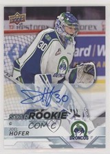 2018-19 Upper Deck CHL Star Rookies Auto Joel Hofer #353 Auto 5gf