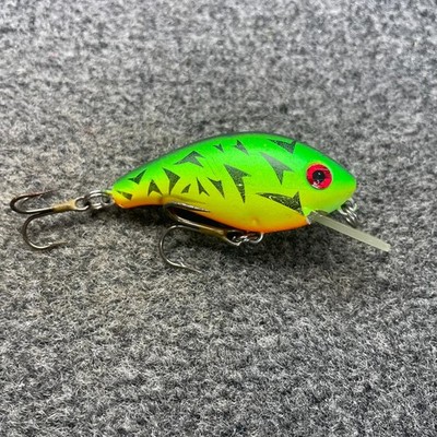 Mann's Baby X Vintage Squarebill Crankbait 2.25'' 1/4oz - Fire Tiger