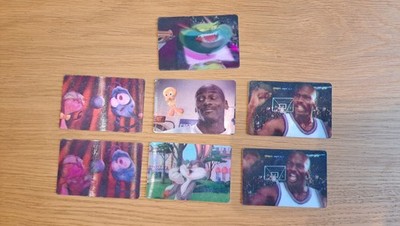 Space Jam - Kellogg's Sammelkarten / collector cards / 7 Stück