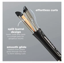 Infiniti Pro Conair Cool Air Curler Styler Cool Air Technology Split Barrel