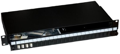 CONNECTIX CABLING SYSTEMS - 4 Duplex LC Multimode Sliding Fibre Patch Panel