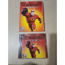 The Incredibles PC-CD ROM Print Studio Disney Pixar New Factory Sealed 1998