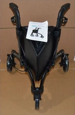 Premium 3 Wheel Rollator Walker w/Storage Bag for Seniors, Black