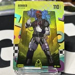 Bo Jackson Battle Arena Alpha #RAD-476 Bomber Jordan Alvarez 80's Rad Steel Foil