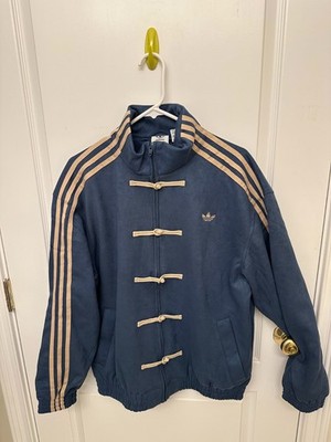 Adidas Originals Chinese New Year Casual Jacket KR0295 Unisex Blue Gray Large