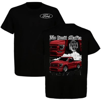 Ford F150 No Limit Mafia T-Shirt - Classic Chevy Truck Graphic Tee,