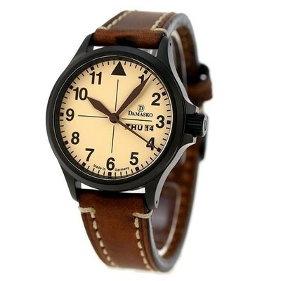 Damasko DA20 DL Vintage Beige 40mm NEW From JAPAN