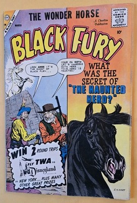 Black Fury #23 G+ (2.5) Charlton 3/60