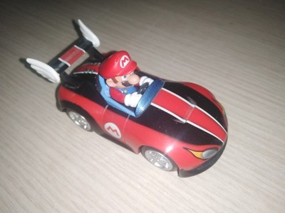 Nintendo Mario Kart Wii Pull-Back Car Mario Wild WIng Haifischflügel Vintage