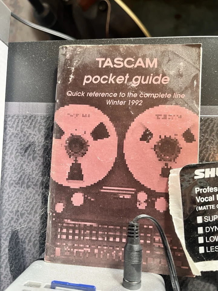 TASCAM Model 12 Desktop Multitrack Recorder Mixer Controller Manual AC Adapter - Image 4 of 4