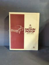 1982 Datsun Pickup Truck Factory Shop Repair Service Manual 720 Series Original