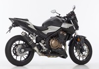 Hurric Supersport Slip On ErsatzdäMpfer (2-1) FüR Honda CBR500R PC62 Bj. 19-23