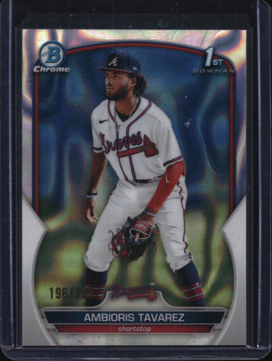 2023 Bowman #BCP-33 Ambioris Tavarez Chrome Prospects Lava Refractors #/399