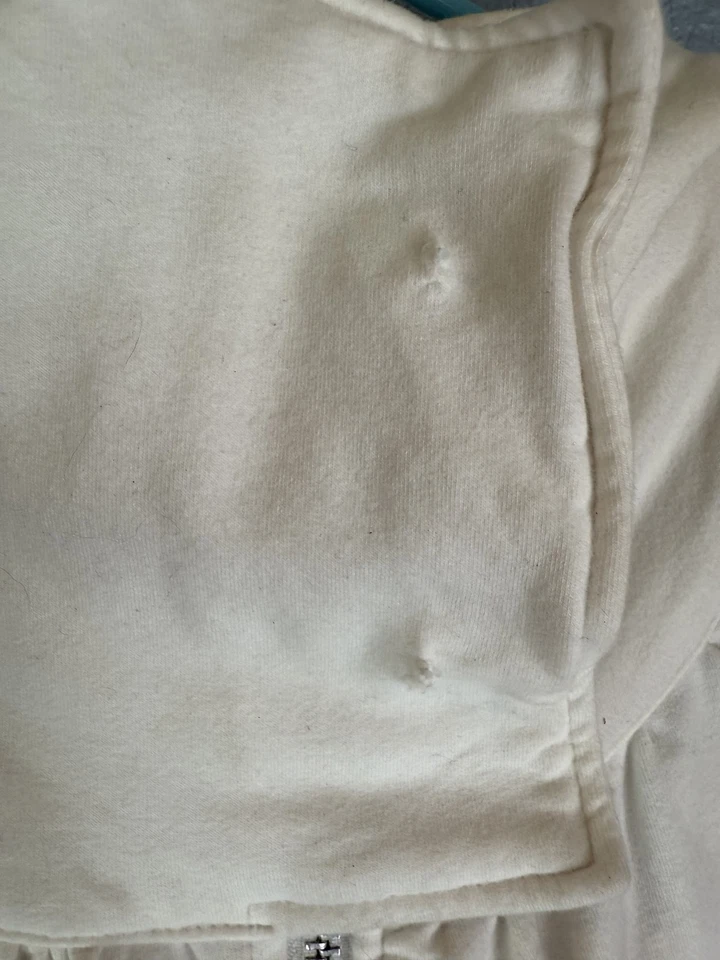 Chaqueta Miss Sixty Mujer Mediana Cremallera Sudadera con Capucha Ajustada Detalle a Presión Bolsillos Retro Y2K Foto 3 de 4