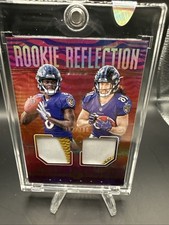 2018 Illusions -Rookie Reflection RC Dual Patch Lamar Jackson, Hayden Hurst /100