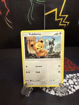 Teddiursa 171/236 Common Pokemon Sun & Moon Cosmic Eclipse Mint