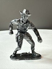 Vintage DieCast Metal Old West Figure 2.25" Bat Masterson