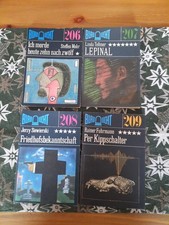 4 DDR-Romane - Blaulicht Nr. 206, 207, 208, 209, - Krimis * Zustand: gut +