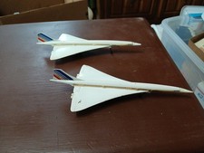 2 Corgi British Airways Concorde 650 Diecast Planes Air France