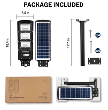 Solar Hog Light 18000 Lumens with Remote, Green Light for Hunting Predator,2PACK