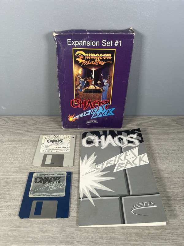 Dungeon Master - Chaos Strikes Back - ATARI ST Game - FTL  Expansion Set #1