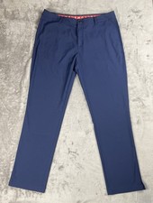 PUMA Golf Pants Men  s 38x32 Blue Jackpot Performance Stretch