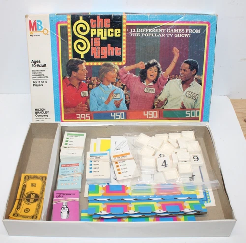 The Price is Right - Vintage Milton Bradley Game 1986 Complete