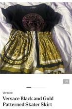 NWT Authentic VERSACE Girl's Patchwork Heritage Medusa Dress size 4A- 104 cm