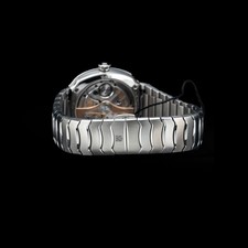 H. Moser & Cie Streamliner Centre Seconds 40mm Steel Green Dial 6200-1200 6