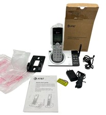 AT T CL82107 Cordless Handset Answering System With Smart Call Blocker Silver