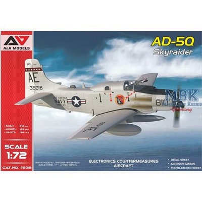 A&A Models AAM7232 AD-5Q ''SkyRaider'' (ECM version)