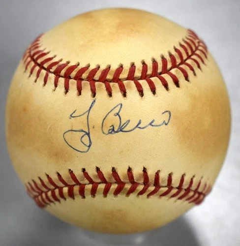 Yogi Berra Signed Official American League Baseball Autograph Signature Yankees