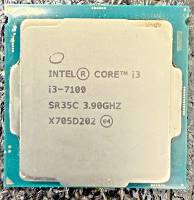 Intel Core i3-7100 SR35C 3.90GHz Dual-Core LGA1151 CPU Processor