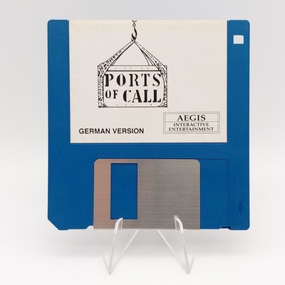 Port of Call DEUTSCHE VERSION Commodore C64 Amiga PC - OHNE OVP - NUR Diskette  