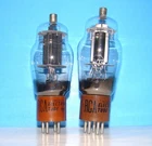 807 RCA radio audio electron amplifier vintage vacuum 2 tubes valves tested ST