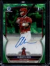 2023 Bowman Draft Sapphire Alberto Rios Chrome Auto Green Refractor 1st #/99
