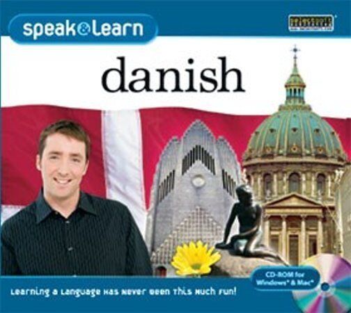 Speak & Learn Danish  Win XP Vista 7 8 10  MAC  Brand New   Easy Way to Learn