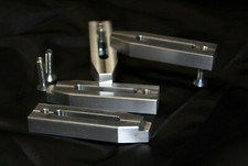 4 Spannpratzen Alu M6 Spannschraube Spannabsatz , Spanneisen Fräsen Gravieren 