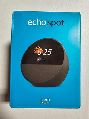 Echo Spot (2024) - Black - BRAND NEW IN BOX*
