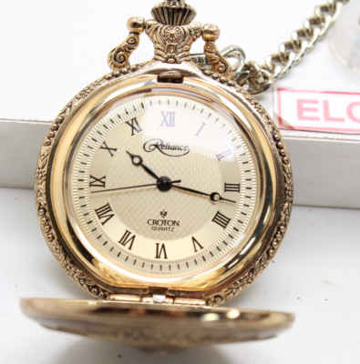 Reliance Croton Pocket Watch Edison Commemorative Original Box COA