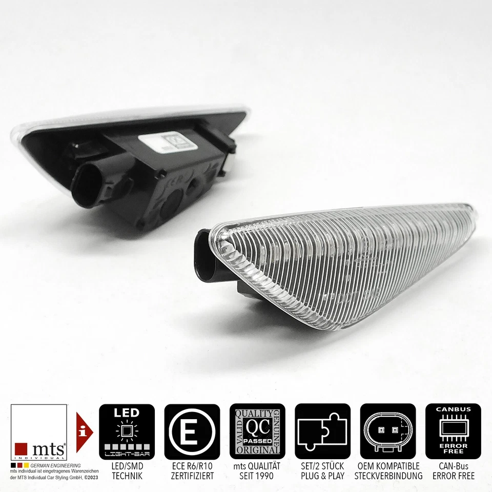 WEISSE LED Seitenblinker BMW X3 F25 X5 E70 X6 E71 E72 Alpina XD3 - Bild 4 von 4