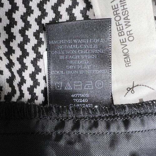 Ann Taylor Women's Black & White Striped Mid-Rise Stretch Bermuda Shorts Size 2 - Picture 8 of 11