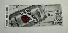 Barq's Root Beer Vending Machine Flavor Strip 12oz For Vendo, Dixie Narco