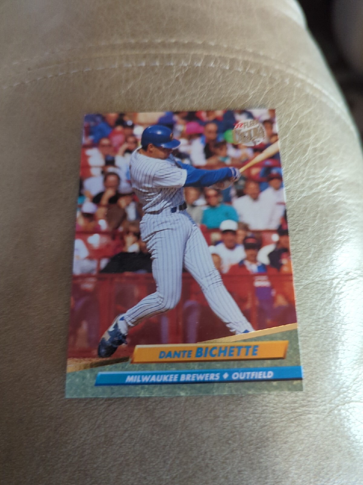 1992 Fleer Ultra #79 DANTE BICHETTE Milwaukee Brewers