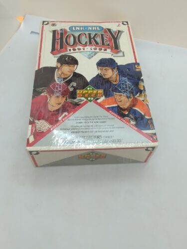 1991-92 Upper Deck Low French Hockey box. Rare! - Picture 1 of 4