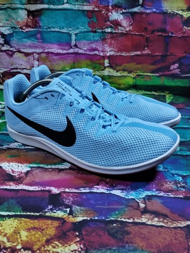 NWOB Nike Track Shoes Rival Distance Light Blue Running DC8725-400 Mens Sz 12 - Picture 5 of 11
