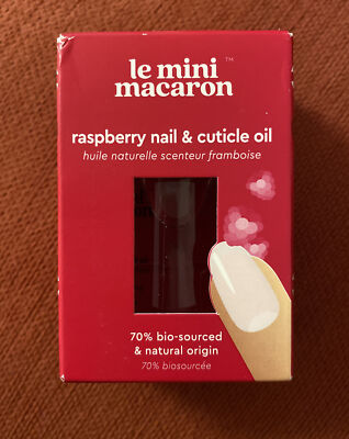 Le Mini Macaron Berry Bisous - Raspberry Nail & Cuticle Oil 10ml Neu