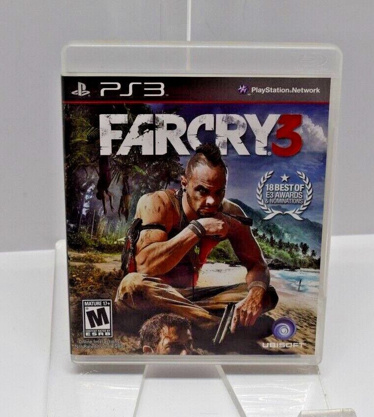 FAR CRY 3 PlayStation 3 w/ Manual Ubisoft Greatest Hits Action FARCRY PS3  8888346319