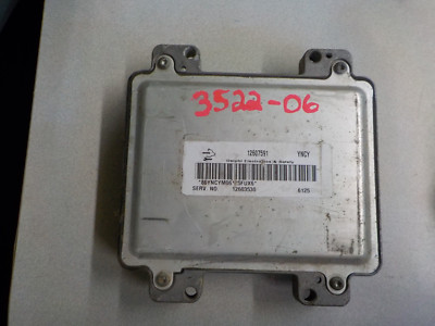 2006 Pontiac G6 3.4L ENGINE COMPUTER ID# 12603530